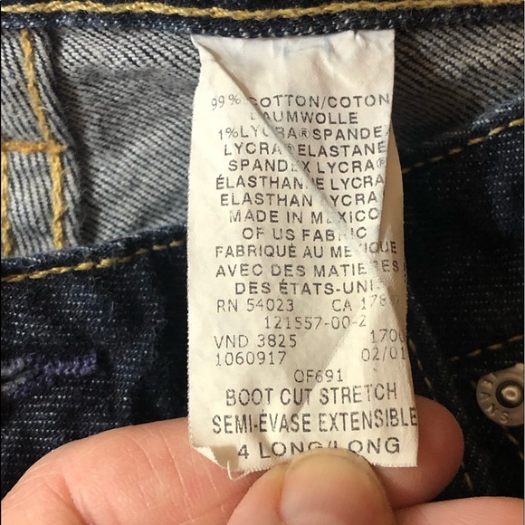 Vintage GAP Bootcut Dark Rinse Jean - Picture 3 of 6